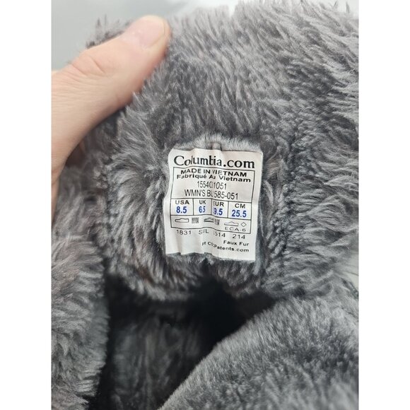 Columbia Minx Mid II Omni-Heat Packable Winter Boots Womens Size 8.5 Shale Gray - Picture 7 of 7